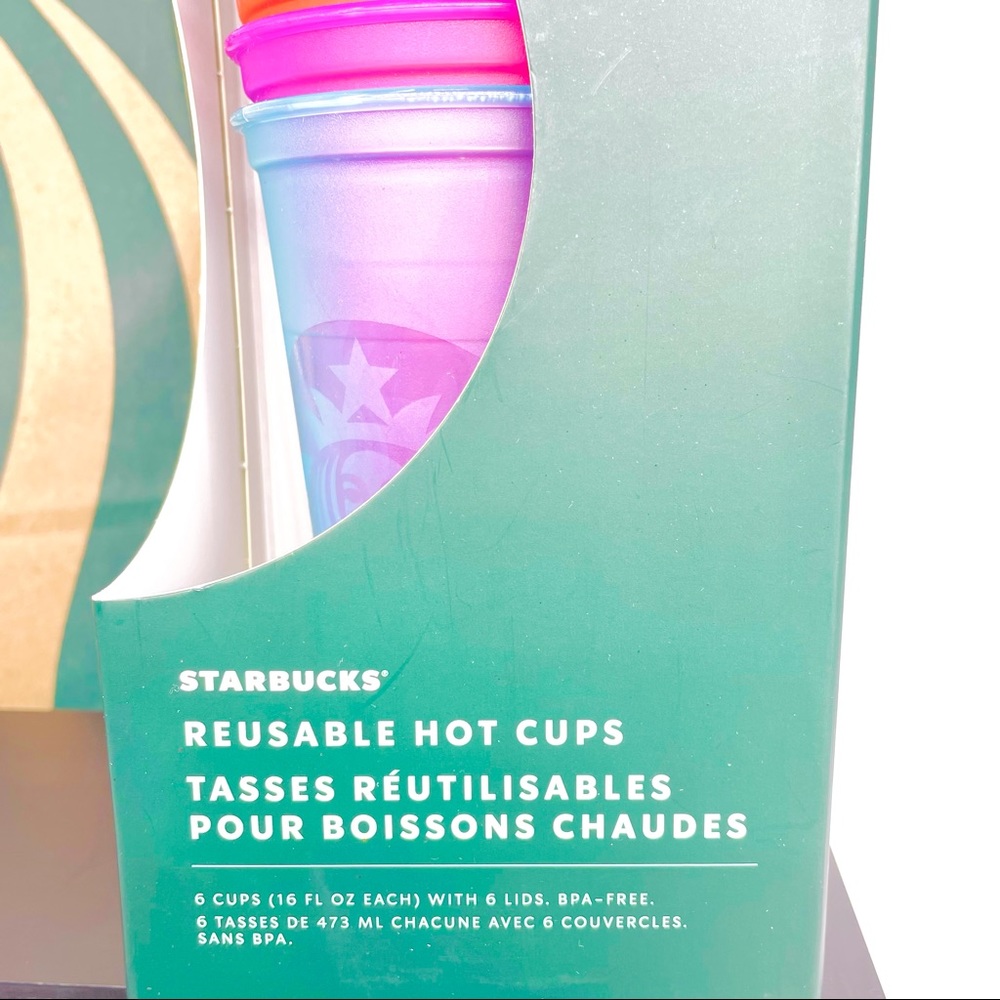 sold Limited edition Starbucks bright pastel hot - Picture 5 of 11